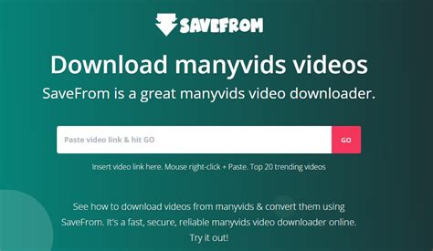 manyvids downloader github|Downloading stream